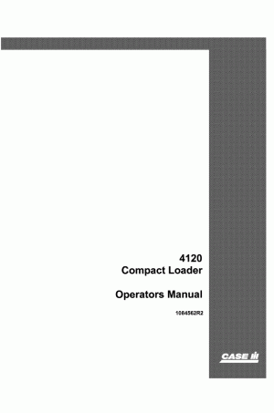 Case IH 4120 Operator`s Manual
