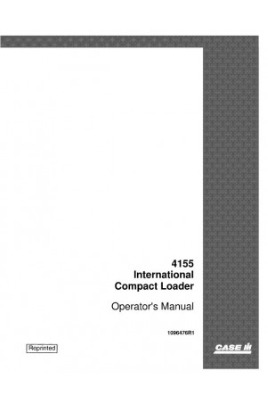 Case IH 4155 Operator`s Manual
