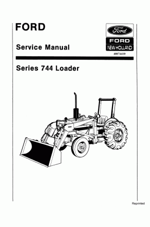 New Holland 744 Service Manual