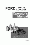 New Holland 730 Operator`s Manual