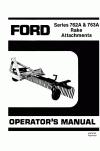 New Holland 20, 55 Operator`s Manual