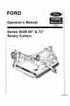 New Holland 953 Operator`s Manual