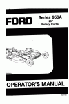 New Holland 120, 144 Operator`s Manual