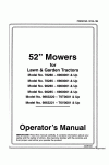 New Holland 52 Operator`s Manual
