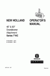 New Holland 48, 60, 716C Operator`s Manual