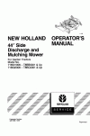 New Holland 44 Operator`s Manual