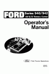 New Holland 940 Operator`s Manual