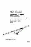 New Holland 155 Operator`s Manual