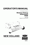 New Holland 790W Operator`s Manual