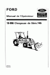 New Holland 745 Operator`s Manual