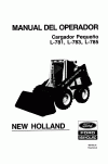 New Holland CE L781, L783, L785 Operator`s Manual