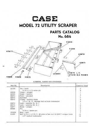 Case IH 72 Parts Catalog