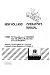 New Holland 74CSR Operator`s Manual