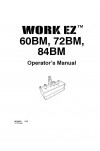 New Holland 60BM, 72BM, 84BM Operator`s Manual