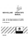 New Holland 62MS, 716D Operator`s Manual