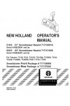 New Holland 51CS Operator`s Manual
