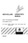 New Holland 50CS Operator`s Manual