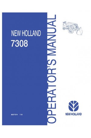 New Holland 30, 7308 Operator`s Manual