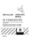 New Holland 51CS, 63CS Operator`s Manual