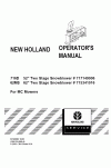 New Holland N/A Operator`s Manual