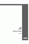 Case IH 428 Operator`s Manual