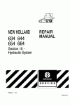 New Holland 634, 644, 654, 664 Service Manual