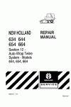 New Holland 634, 644, 654, 664 Service Manual