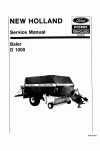 New Holland D1000 Service Manual