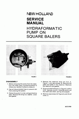 New Holland N/A Service Manual