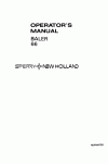 New Holland 66 Operator`s Manual