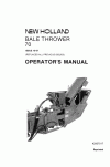 New Holland 70 Operator`s Manual