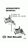 New Holland 77 Operator`s Manual