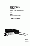 New Holland 326 Operator`s Manual