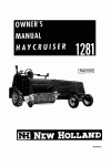 New Holland 1281 Operator`s Manual