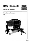 New Holland 848 Operator`s Manual