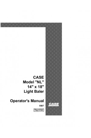 Case IH NL Operator`s Manual