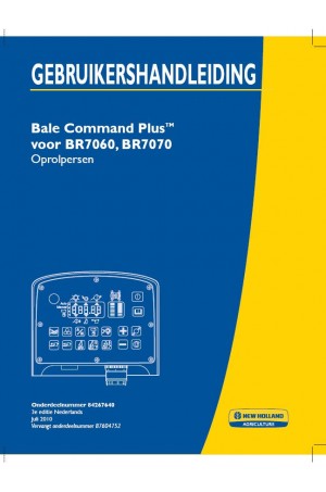 New Holland BR7060, BR7070 Operator`s Manual