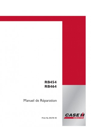 Case IH RB454, RB464 Service Manual