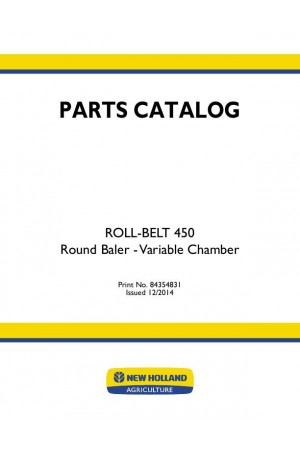 New Holland Roll-Belt 450 Parts Catalog
