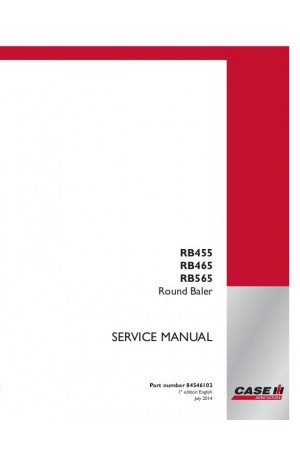 Case IH RB455, RB465, RB565 Service Manual