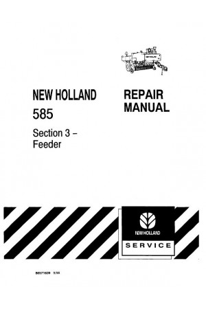 New Holland 585 Service Manual