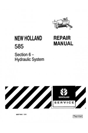 New Holland 585 Service Manual