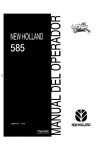 New Holland 585 Operator`s Manual