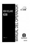 New Holland 638 Operator`s Manual