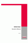 Case IH SBX550 Operator`s Manual