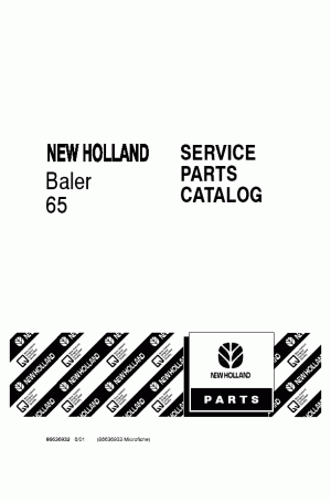 New Holland 65 Parts Catalog