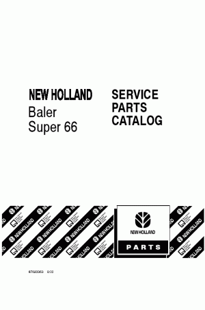 New Holland 66 Parts Catalog