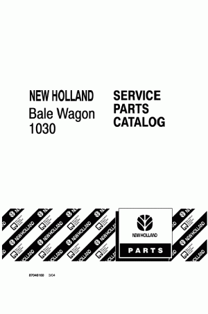 New Holland 1030 Parts Catalog