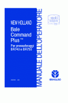 New Holland BR740, BR750 Operator`s Manual