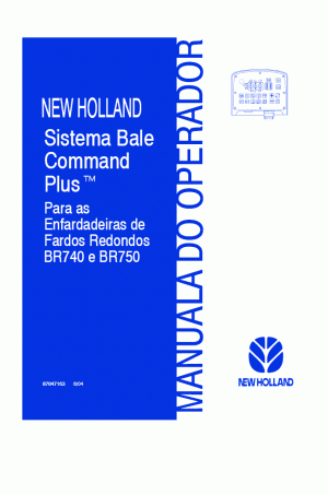 New Holland BR750 Operator`s Manual